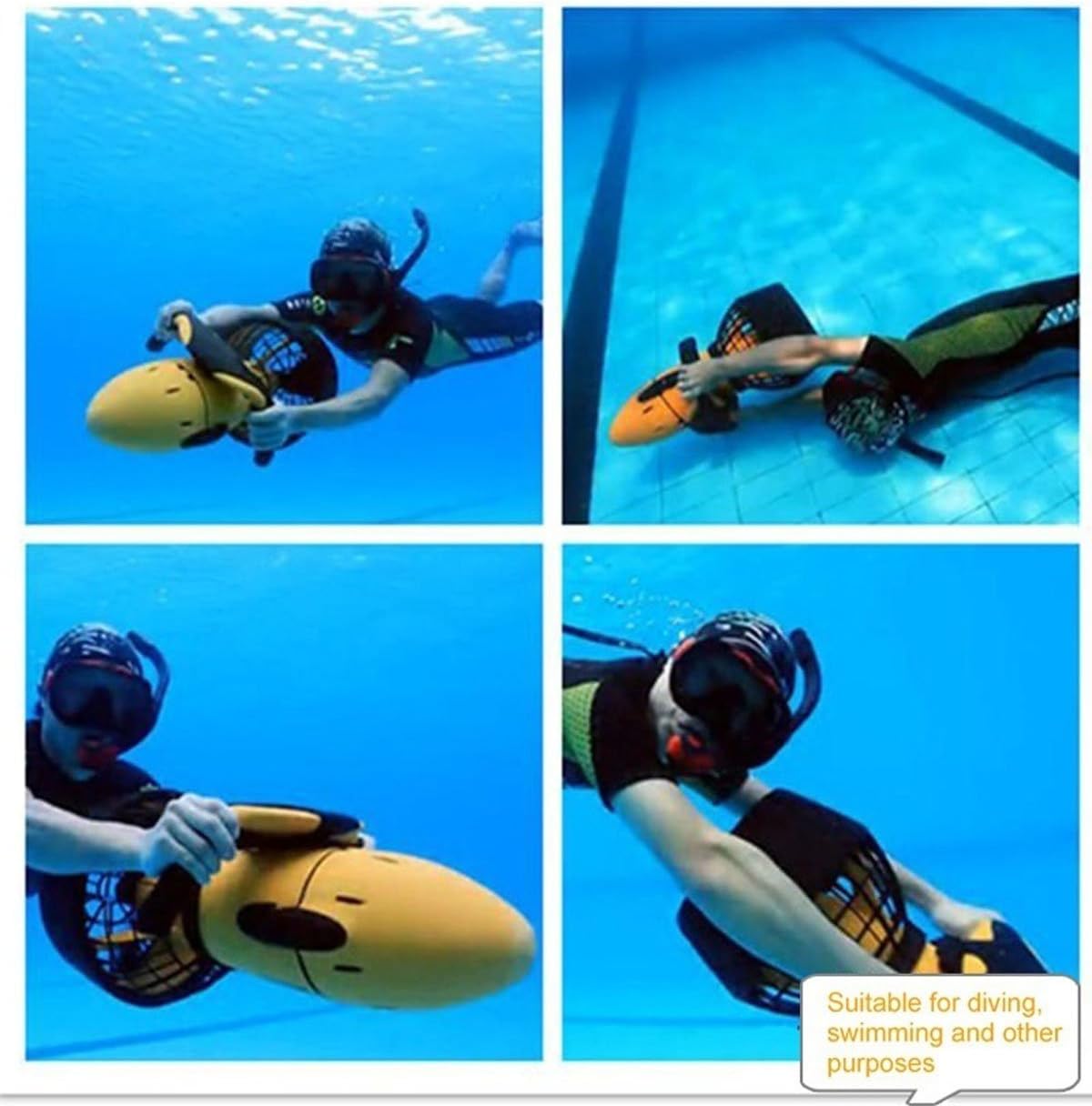 Sea Scooter Underwater Propeller Diving Equipment (Without Battery) F4710
