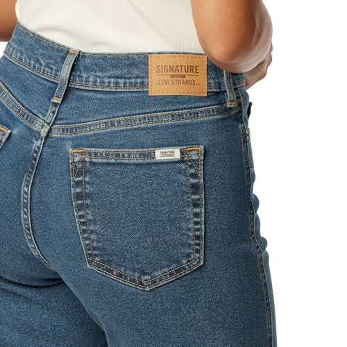 Signature by Levi Strauss & Co. Gold Women's Heritage High Rise Straight Jeans S57208