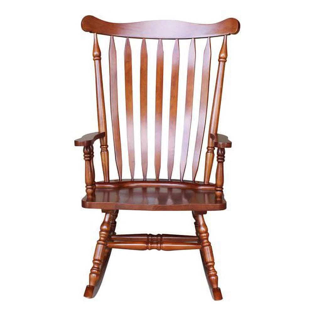 Colonial Rocking Chair by International Concepts, Antique Black I43903