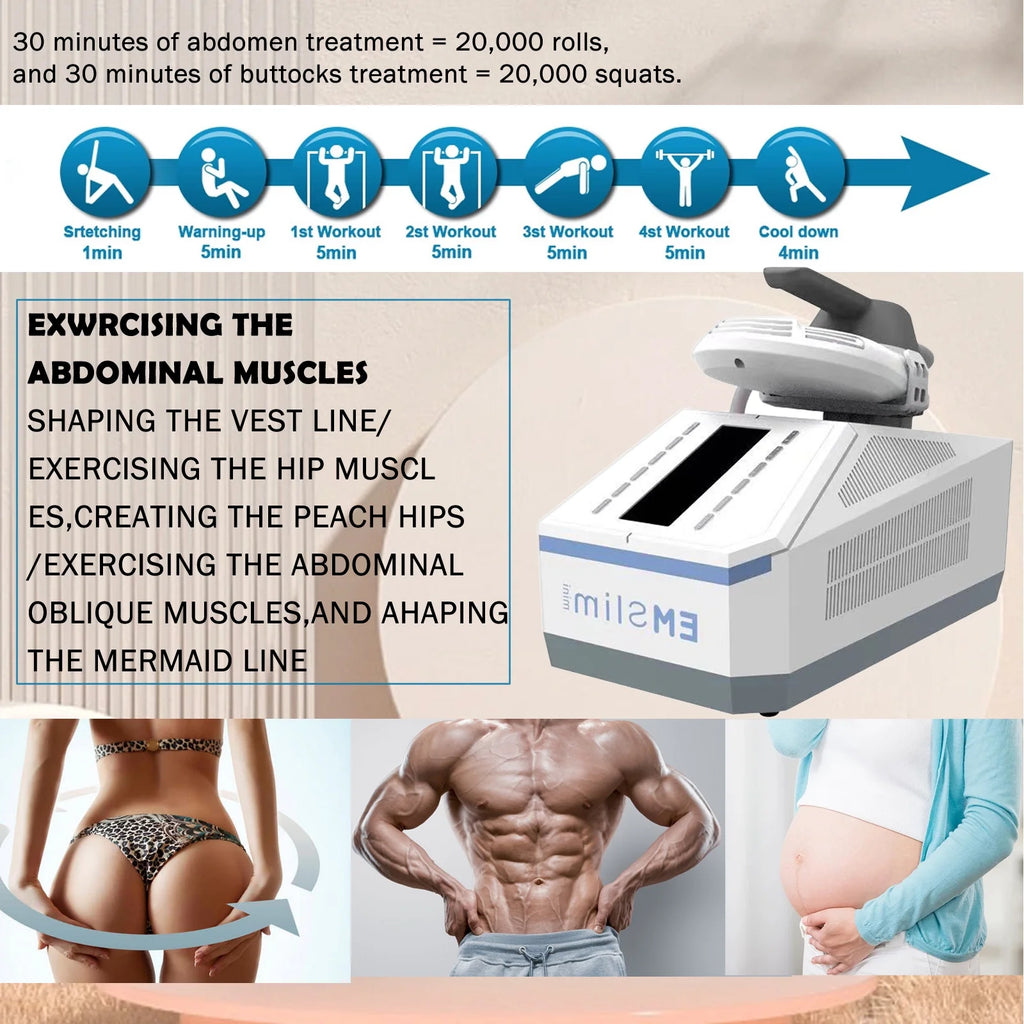Muscle Stimulator and Slimming Equipment for Skin Tightening J129602