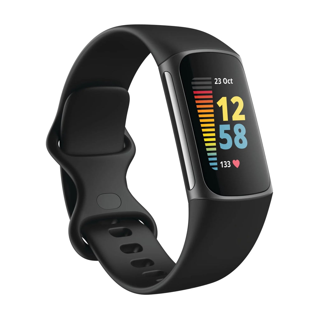 Charge 5 Fitness Tracker - Black/Graphite Stainless Steel S1105