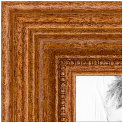 ArtToFrames 20x25 CM Walnut Wood Picture Frame with Regular Glass Z962630