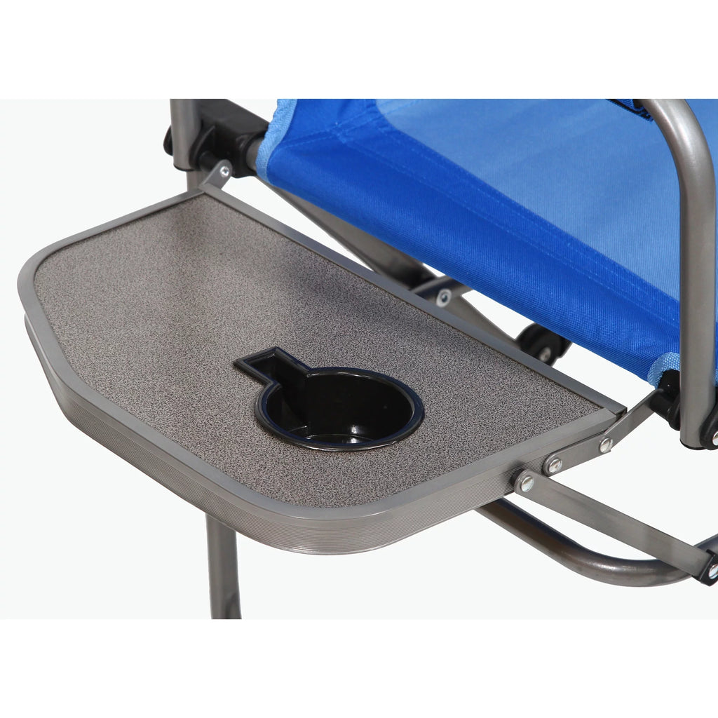 Kamp-Rite Outdoor Folding Director's Chair with Side Table P649