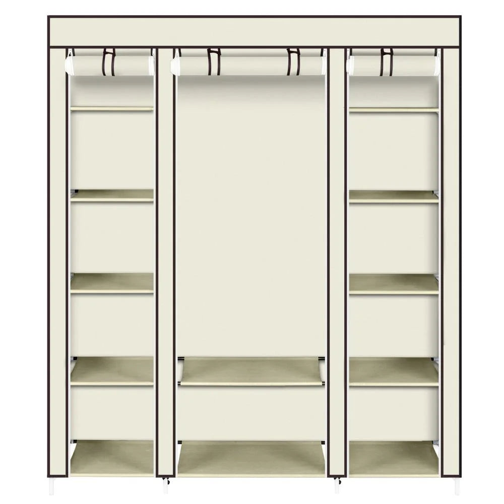 Zimtown 69" Portable Heavy Duty Clothes Closet Wardrobe U979