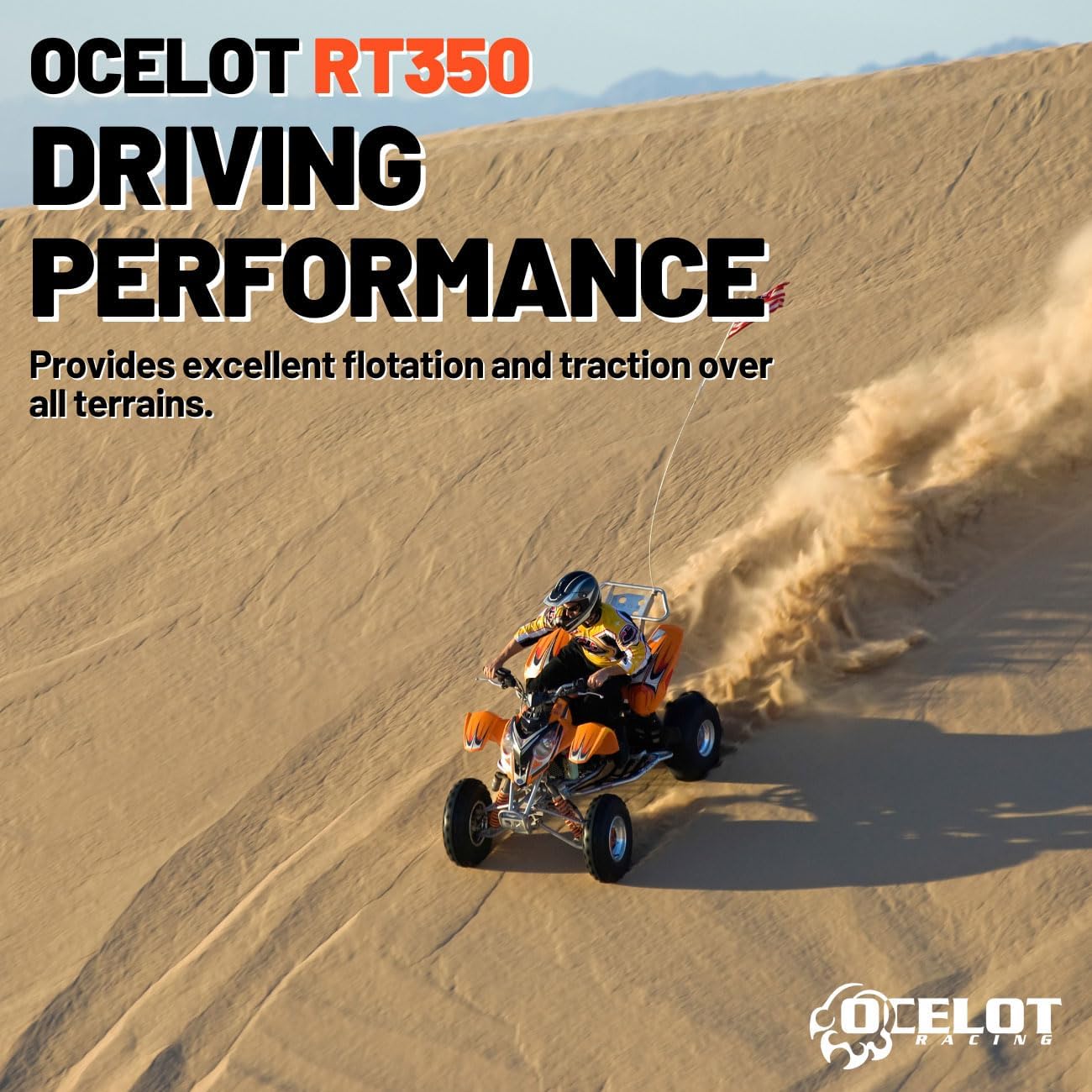 Ocelot RT350 25x8x12 UTV Tires All-Terrain 6-Ply S245