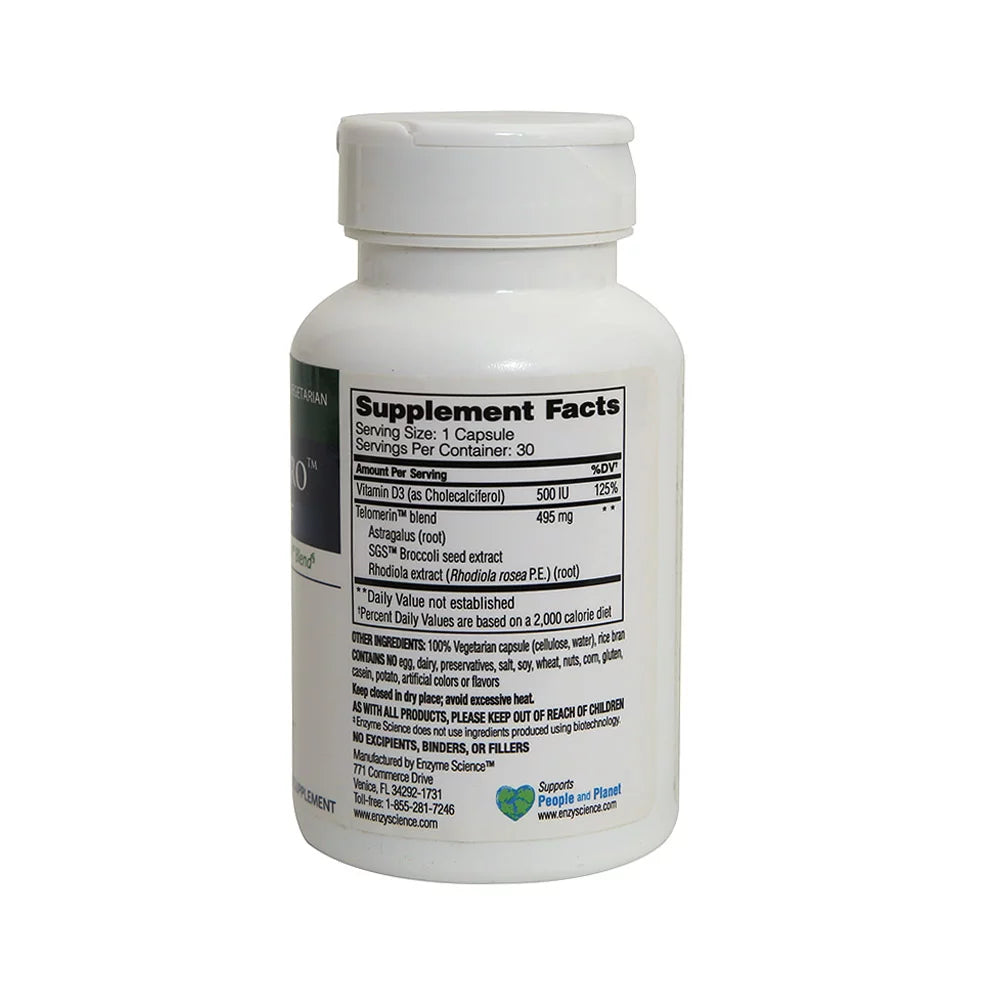 Telomere Pro 30 capsules by Enzyme Science E123