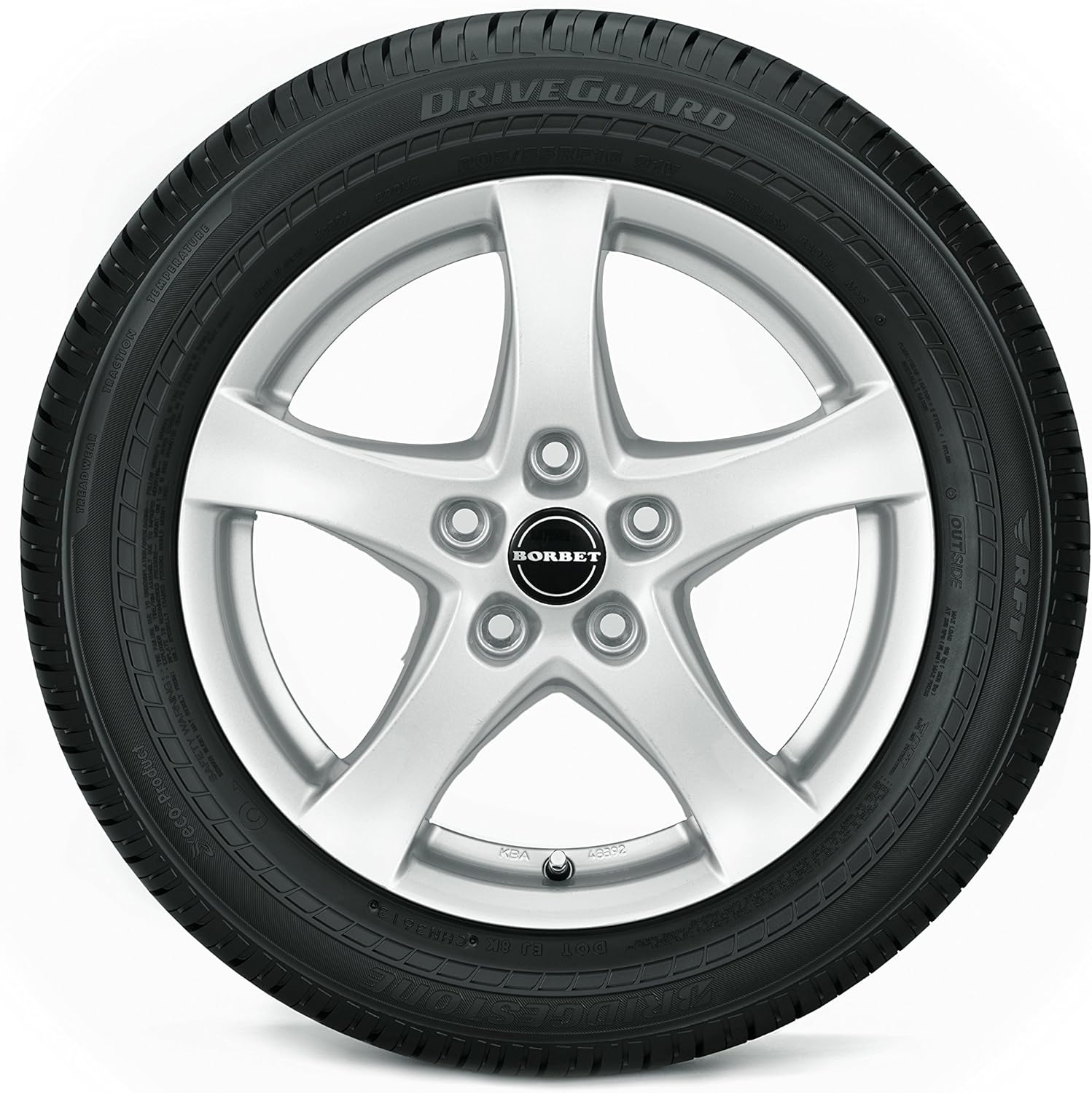 Bridgestone Driveguard All-Season Radial Tire 245/40R17 91W T13243