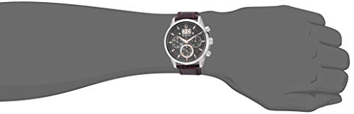 Bulova Men's Classic Sutton 6-Hand Chronograph Calendar Leather Strap Quartz Watch P77879