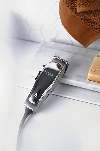 Andis 01820 Professional Fade Master Hair Clipper, Adjustable Carbon Steel Blade, Silver U466094