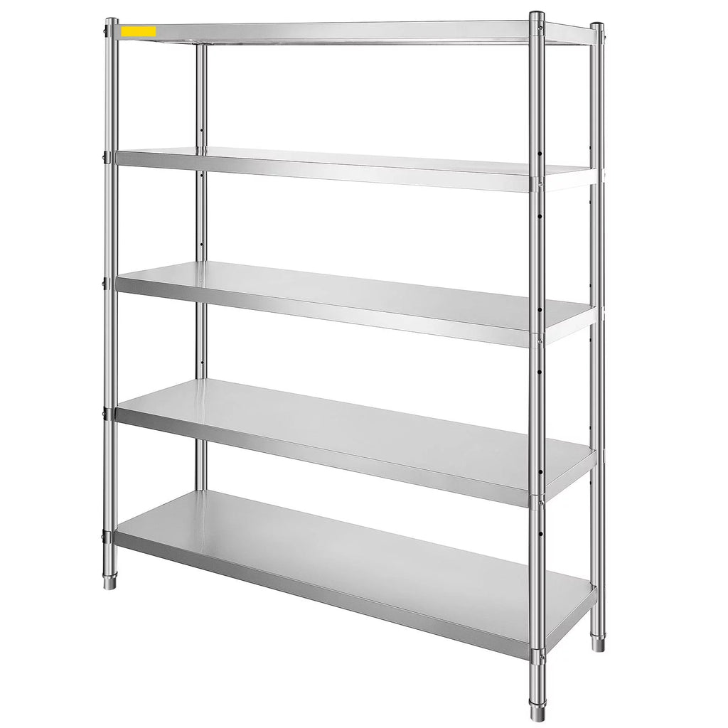 BENTISM Shelving Unit 5-Tier Stainless Steel 60x18.5 inch N80821