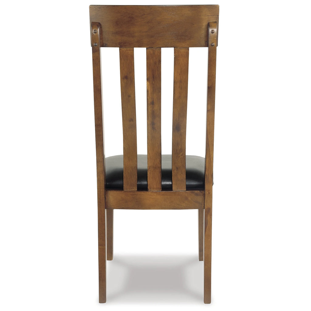 Signature Design by Ashley Ralene Rake Back Dining Chair, Set of 2, Brown H267