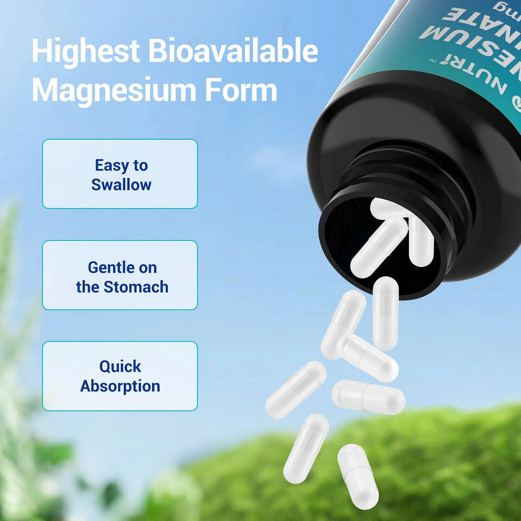 Magnesium Glycinate 1330mg 250 Capsules G269