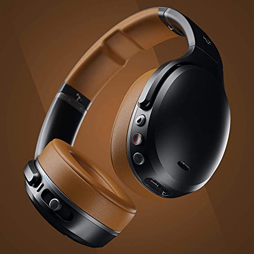 Skullcandy Crusher ANC Wireless Headphone - Black/Tan (Renewed) E887