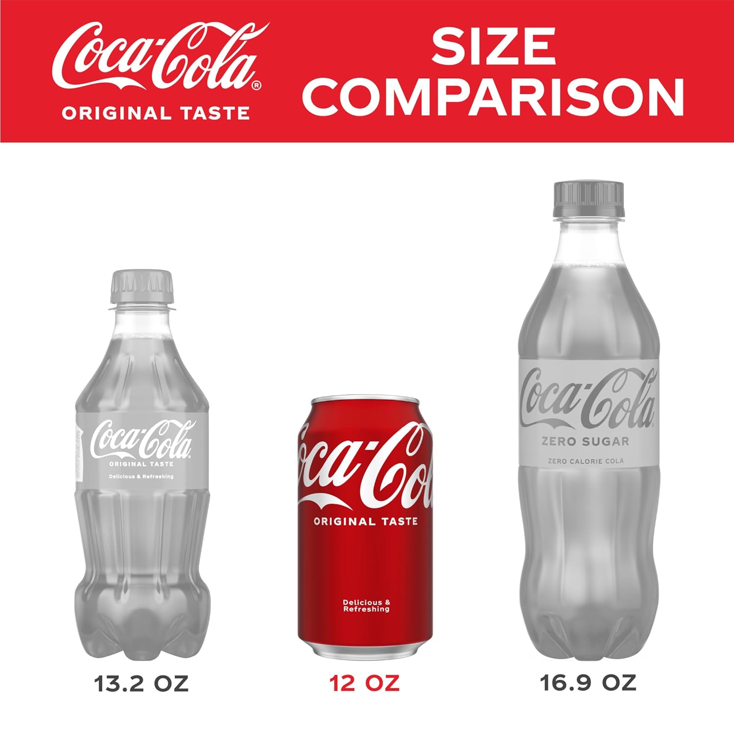 Coca-Cola Soda Soft Drink, 12 fl oz, 20 Pack D732