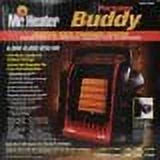 Mr. Heater Buddy Portable Propane Radiant Heater, Indoor-Safe, Red-Black G322
