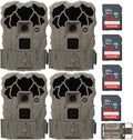 Stealth Cam STC-VL22 22MP Image 720p Video Veil Trail Camera with 80-Feet Detection and IR Range Bundle with 32GB SDHC Memory Card, and High-Speed Card Reader (4-Pack)