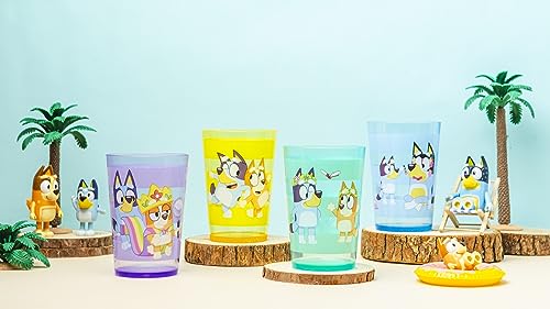 Zak Designs CoComelon Nesting Tumbler Set 14.5 oz 4-Pack Plastic Cups S599