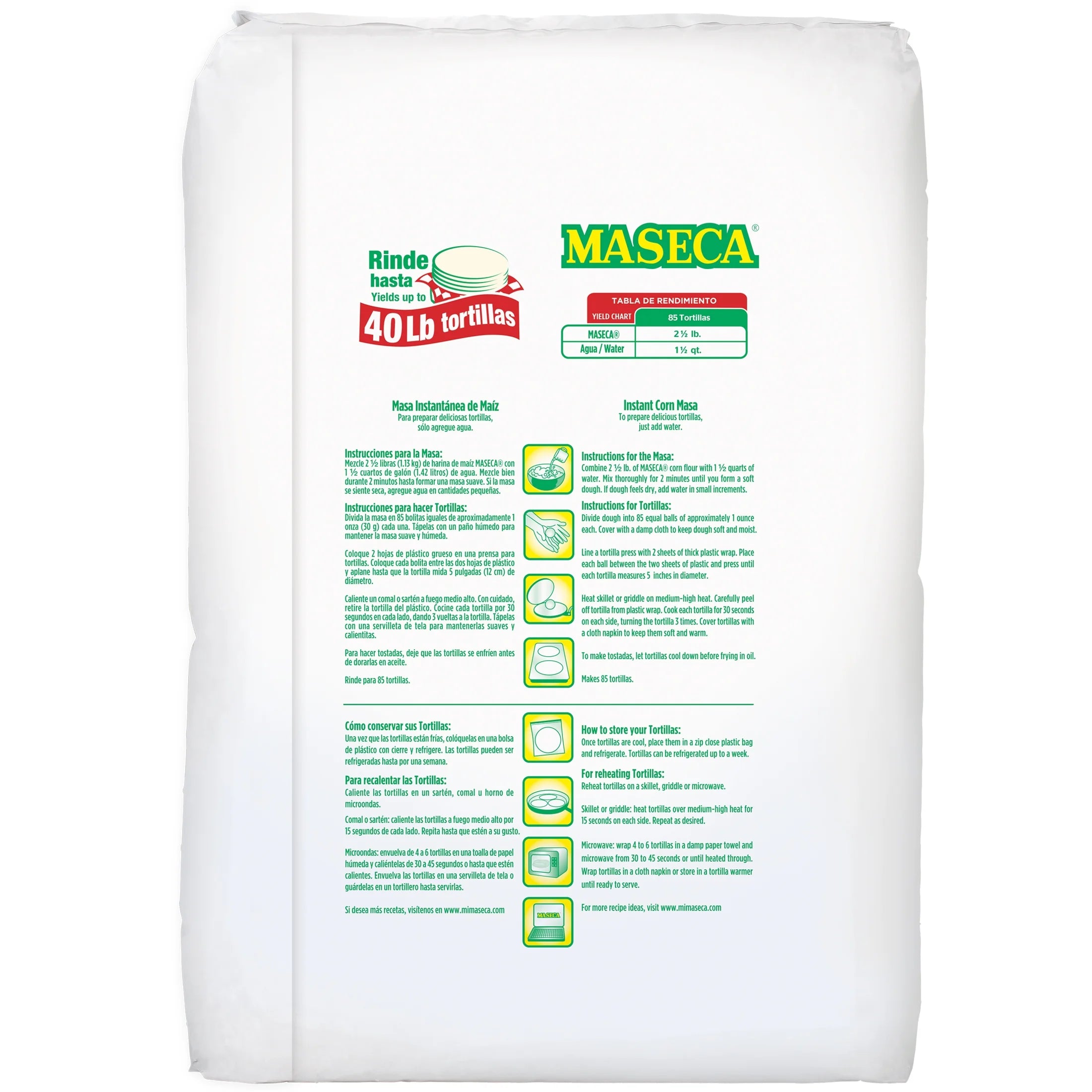 Maseca Gluten Free Instant Corn Masa Flour, 352 oz N696