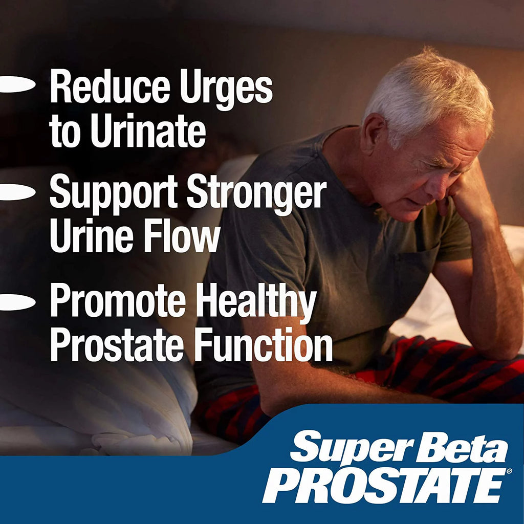 Super Beta Prostate Male Supplement with Beta-Sitosterol, 60 Chewable Tablets N1376