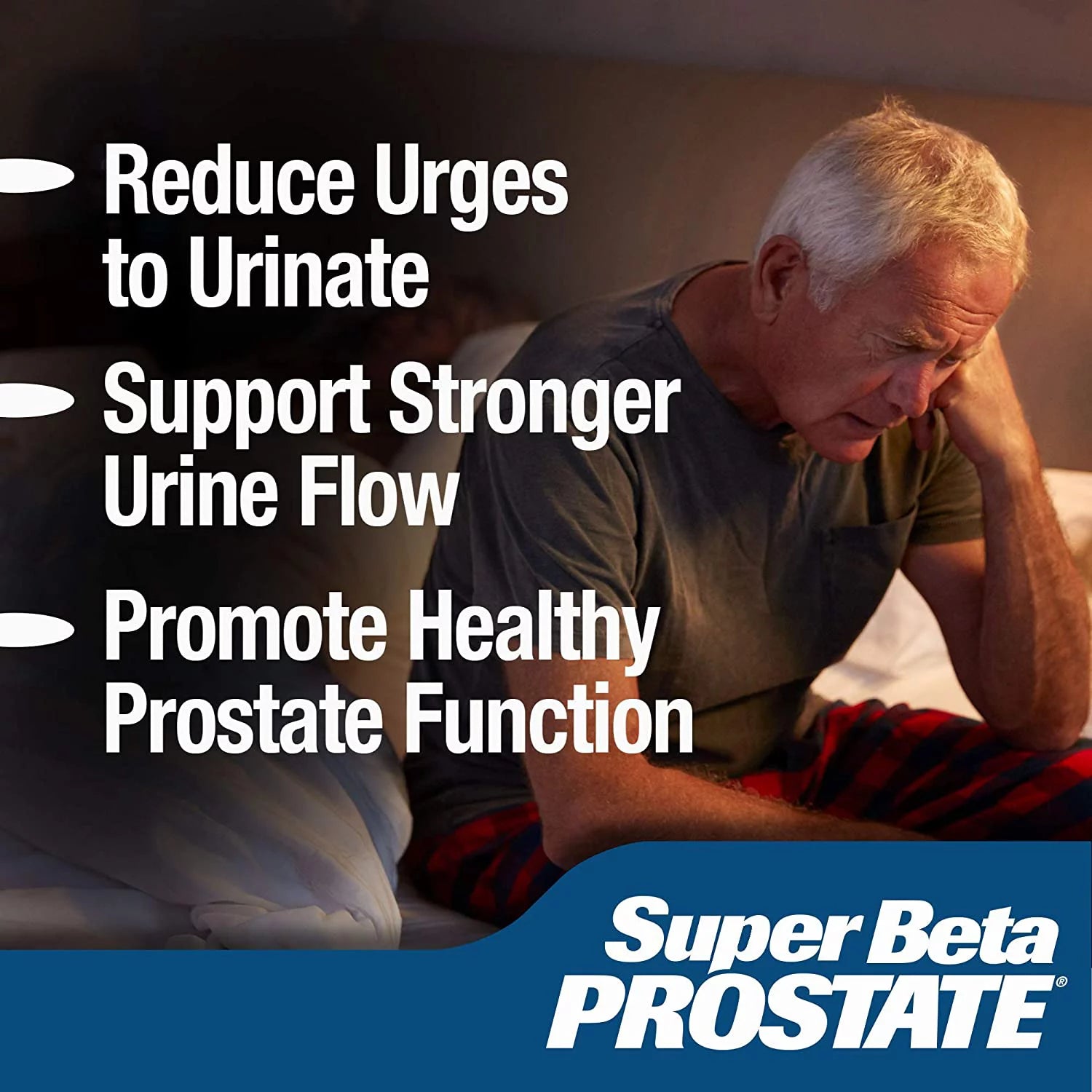 Super Beta Prostate Male Supplement with Beta-Sitosterol, 60 Chewable Tablets N1376