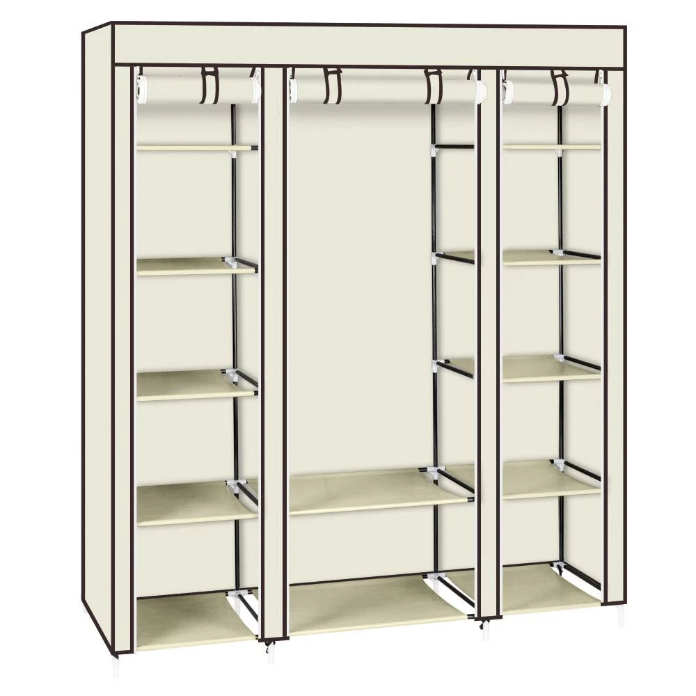 Zimtown 69" Portable Heavy Duty Clothes Closet Wardrobe U979