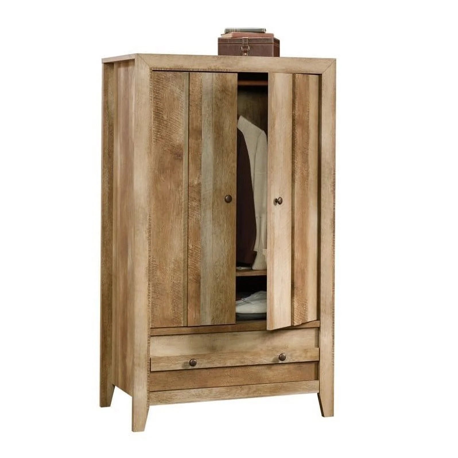 Allora Armoire in Craftsman Oak C9981