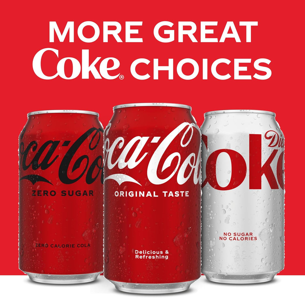 Coca-Cola Soda Soft Drink, 12 fl oz, 20 Pack D732