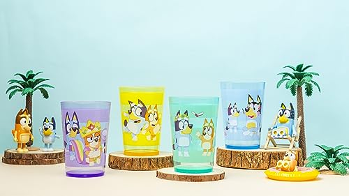 Zak Designs CoComelon Nesting Tumbler Set 14.5 oz 4-Pack Plastic Cups S599