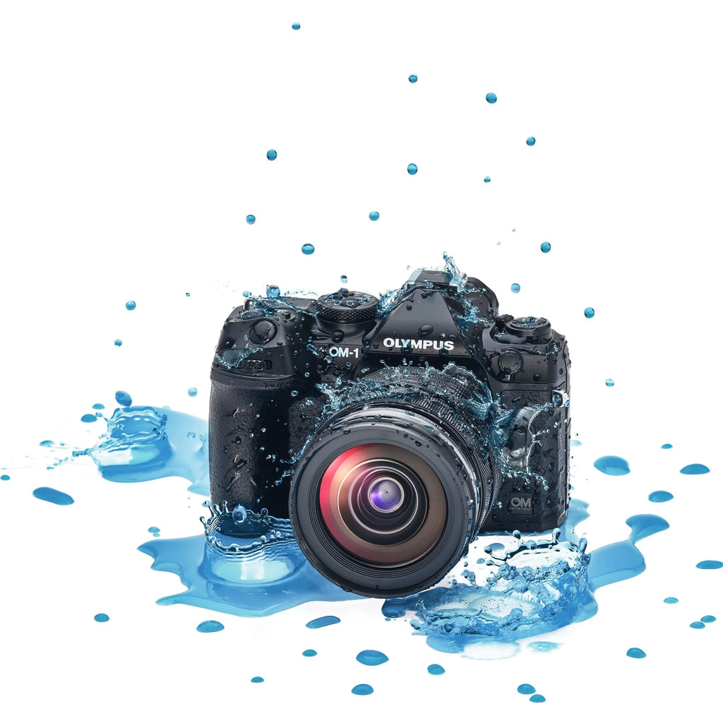 Olympus OM SYSTEM OM-1 20.4MP Mirrorless Camera with Lens, Black J55425