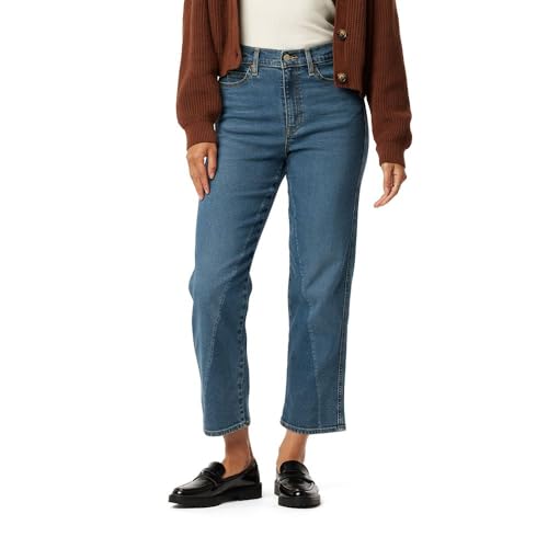 Signature by Levi Strauss & Co. Gold Women's Size Heritage High Rise Straight (Standard and Plus)