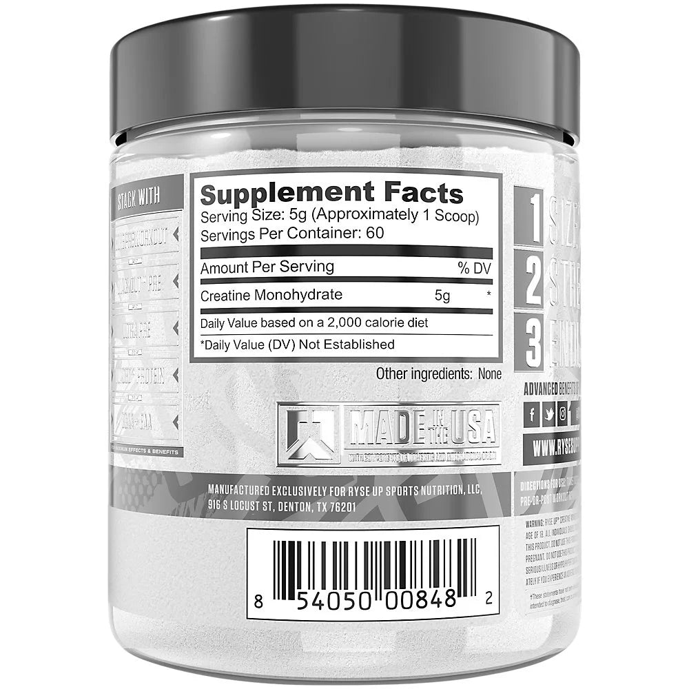 Creatine Monohydrate Unflavored, 10.6 Oz, 60 Servings J158957