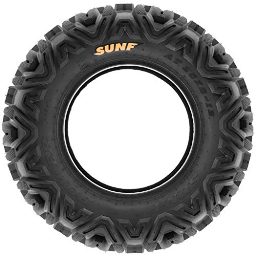 Set of 2 SunF A033 Power.I AT 25x8-12 ATV UTV Tires, 6 Ply Tubeless L949
