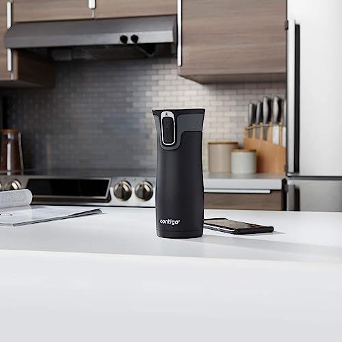 Contigo West Loop 16oz Stainless Steel Vacuum Travel Mug 2-Pack with Spill-Proof Lid L241