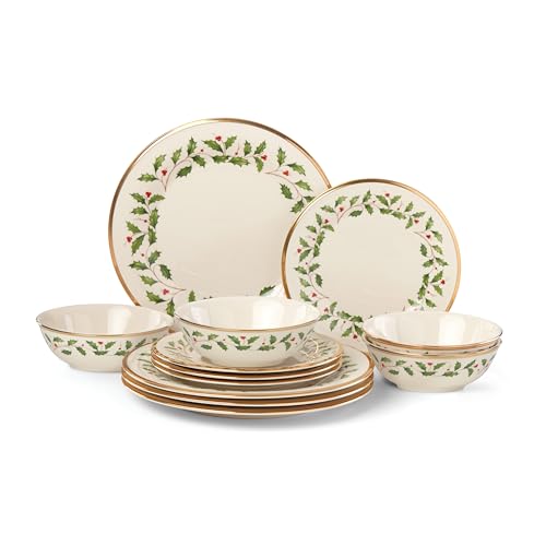 Lenox 893494 Holiday Luna Nesting Dinnerware Set