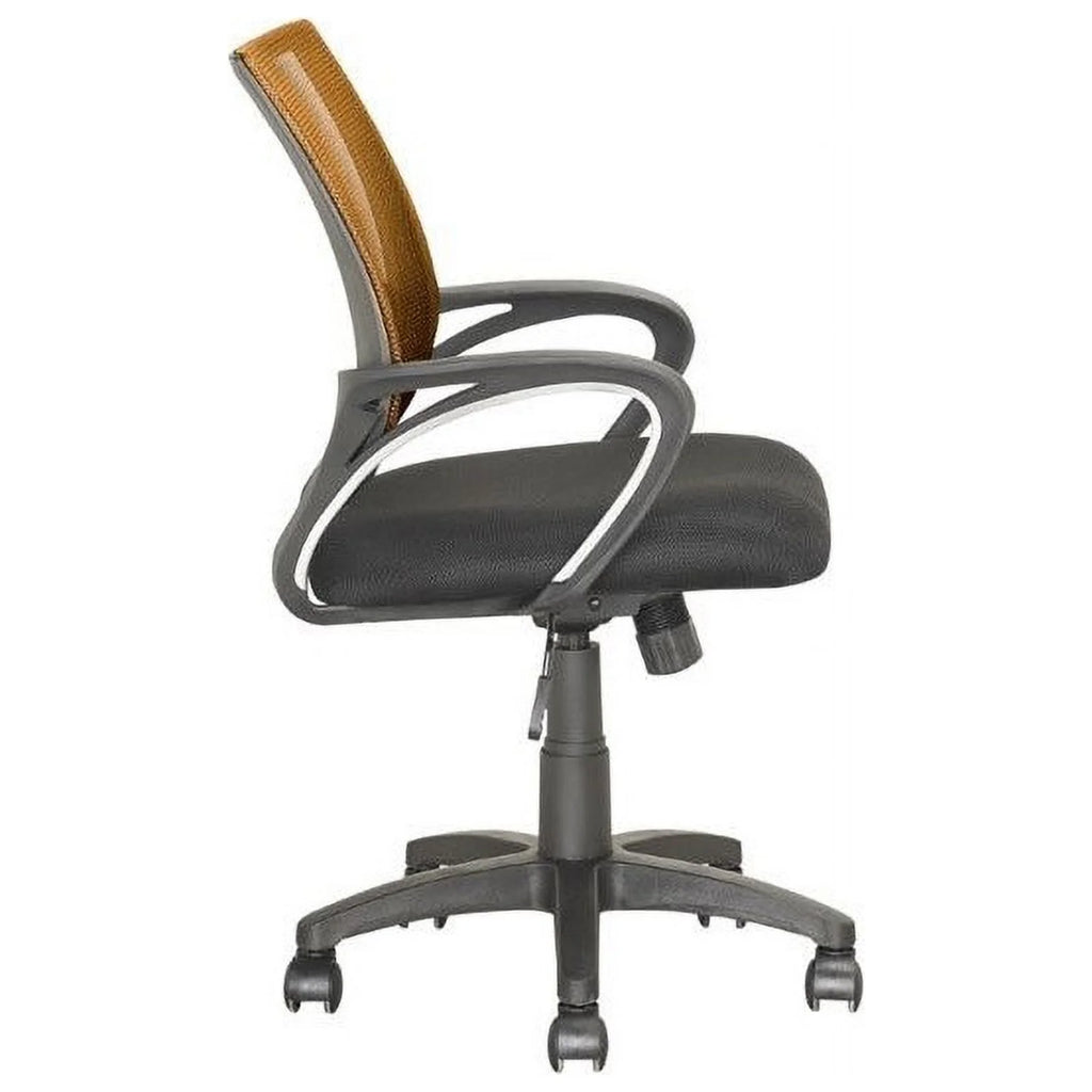 UrbanPro Contemporary Mesh Back Swivel Office Chair Orange P5237