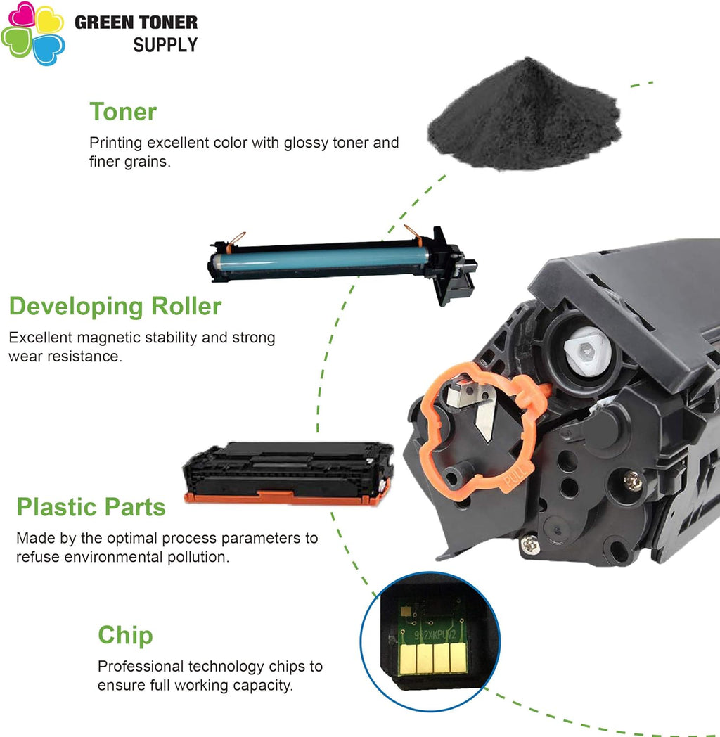 GTS Compatible HP 85A 285A CE285A Toner Cartridge 2-Pack Black O958762