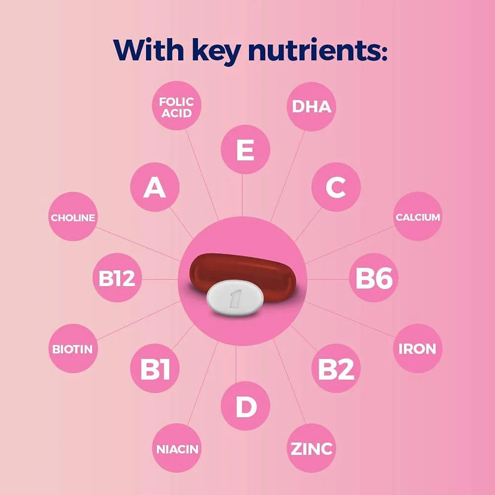 One A Day Women’s Prenatal Advanced Multivitamin with Brain Support, 32 Count H44428