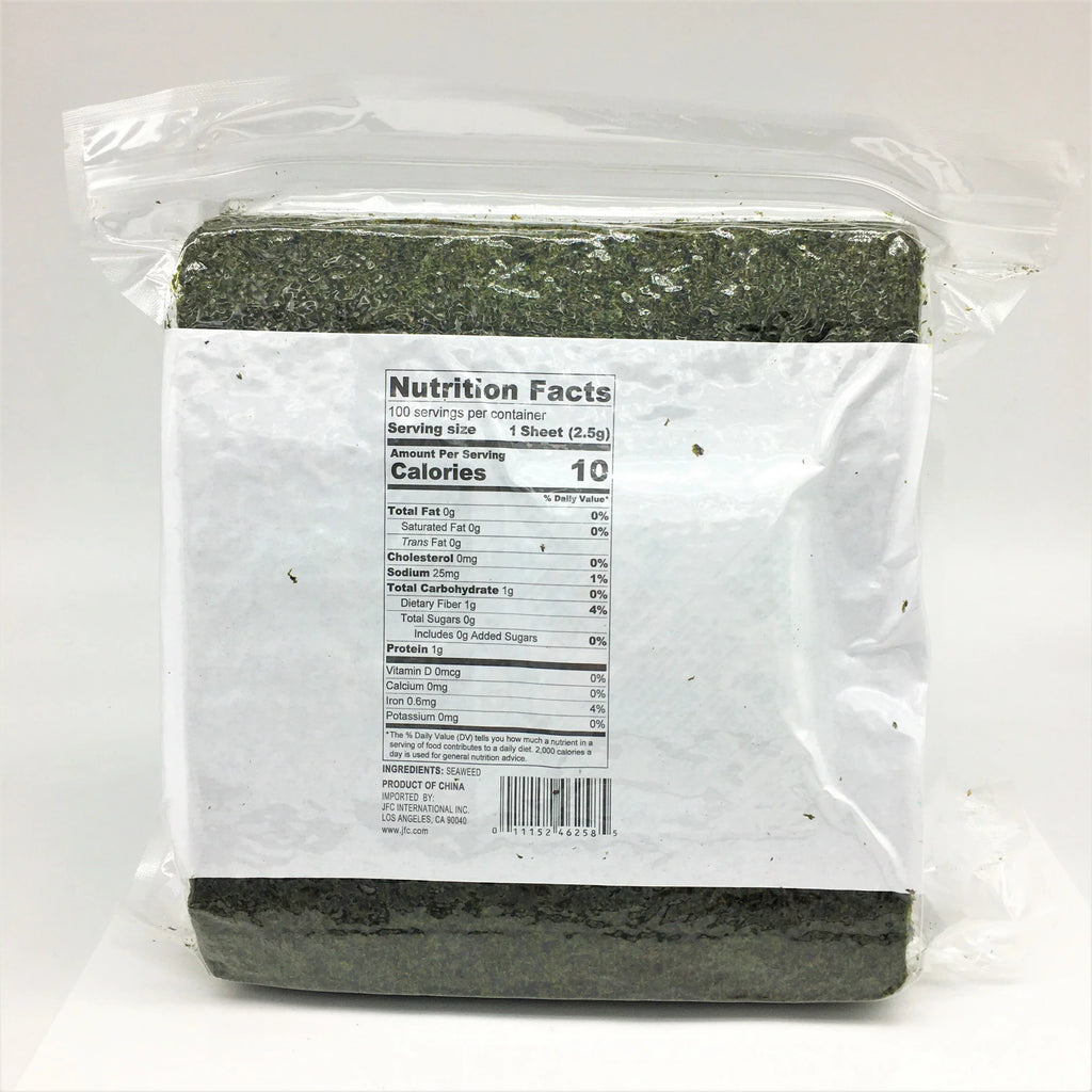 J-Basket Deluxe Sushi Nori Roasted Seaweed 8.8oz V674166
