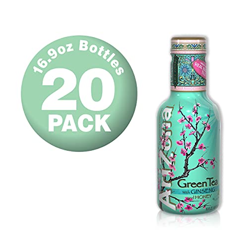 AriZona Low Calorie Diet Green Tea, 16.9 Fl Oz (Pack of 20) P267