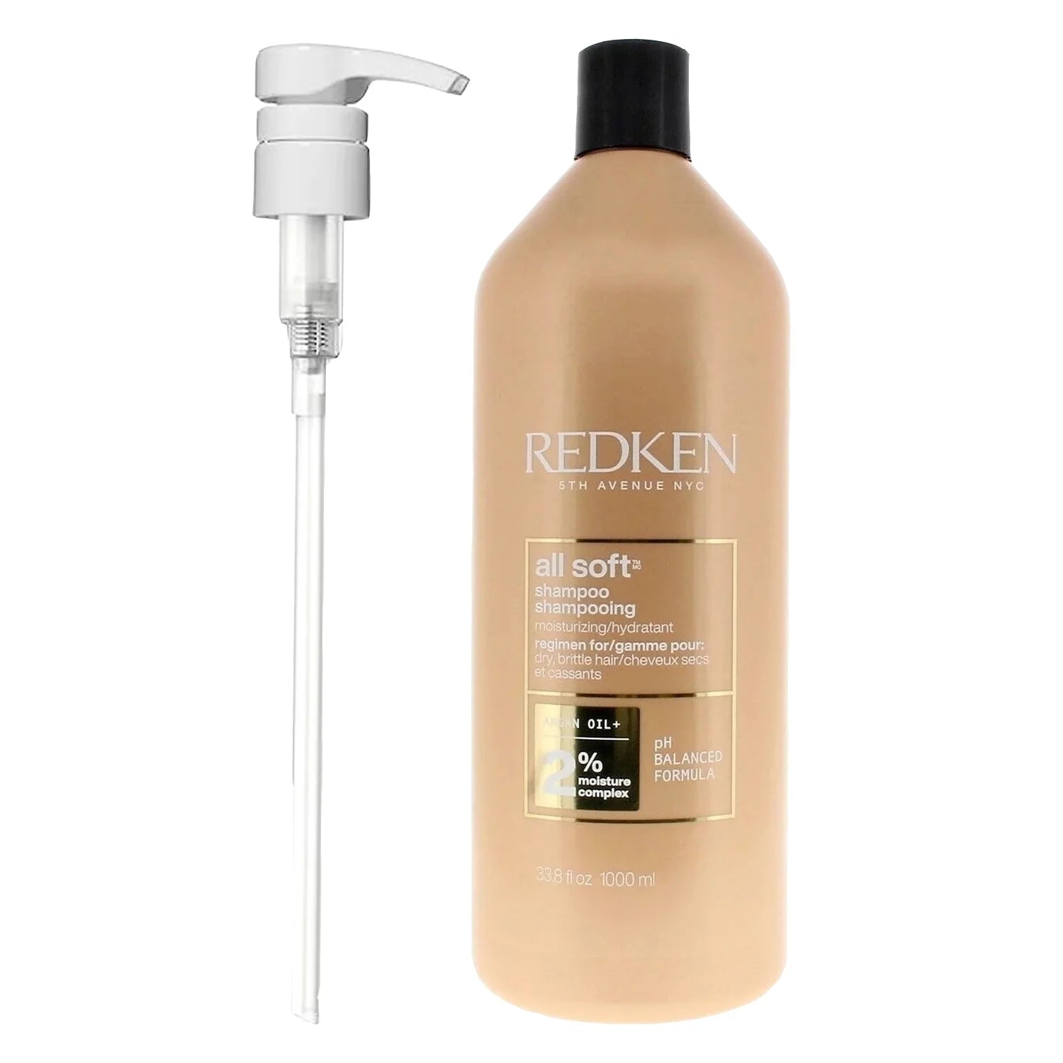 Redken All Soft Shampoo and Conditioner Set with Pumps W9440