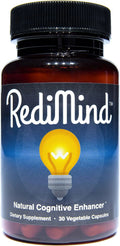 RediMind - Natural Cognitive Enhancement Supplement - Non-GMO, Vegan, Gluten-Free