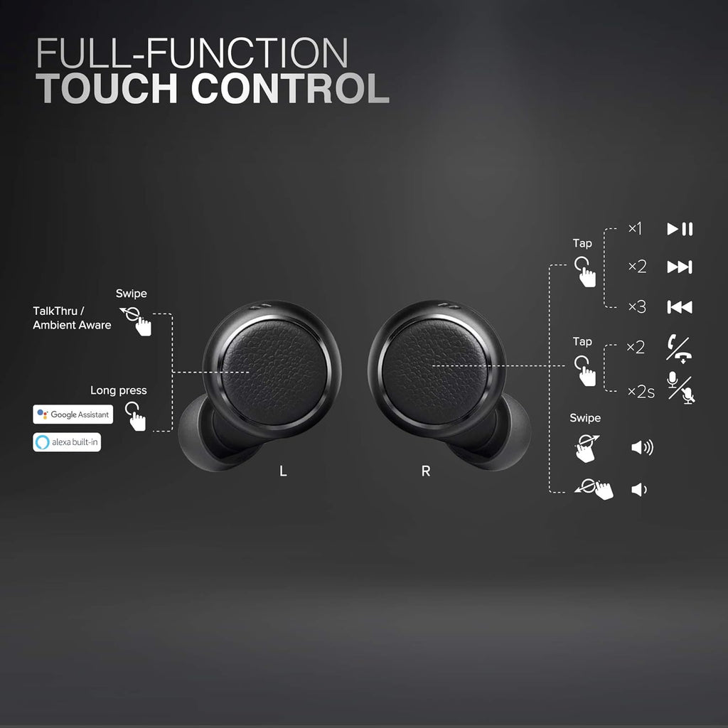 harman/kardon Fly True Wireless Headphones Black (Renewed) R7558