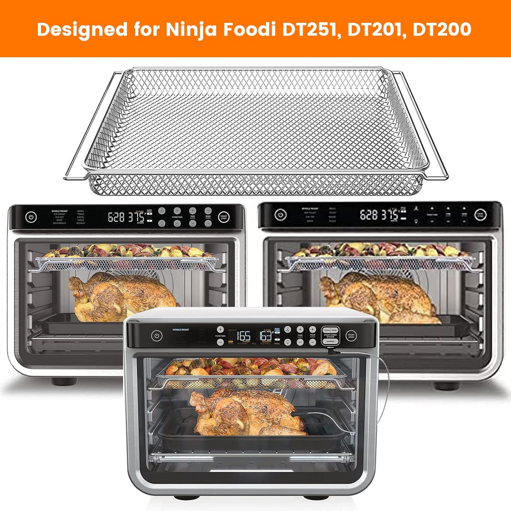 Replacement Air Fry Basket for Ninja Foodi DT251, Stainless Steel E652500