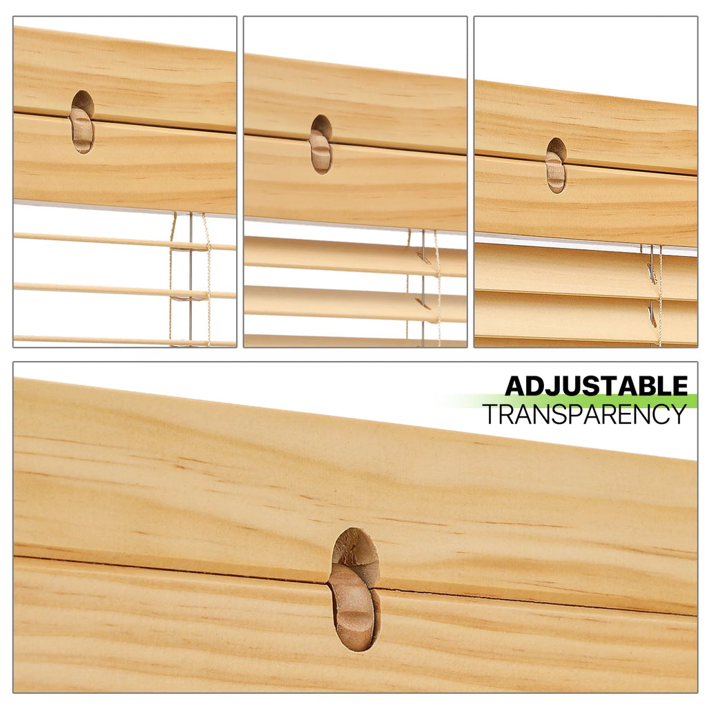 Magshion 5.6 ft Foldable Room Divider, 3 Panel Wood Privacy Screen W4519
