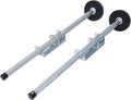 Adjustable Ladder Leveler Pair,330lbs Load Capacity Extension Ladder Stabilizer W/Anti-Slip Foot & Patterns for Ladder Reinforcement and Adjustment