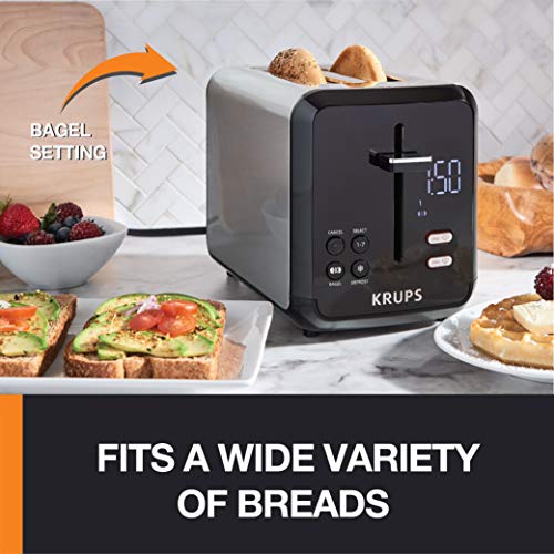 KRUPS Express 2 Slice Toaster Stainless Steel with Wide Slots A527241
