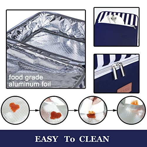 Insulated Casserole Carrier Bag for 9x13 Baking Dish, Blue U63672