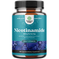 Vitamin B3 Nicotinamide 500mg Capsules - Mitochondrial Energy and Anti Aging Skin Supplement - AKA Vitamin B3 Niacin 500mg Flush Free and Niacinamide 500mg - Flush Free Niacin Supplement - 180 Count