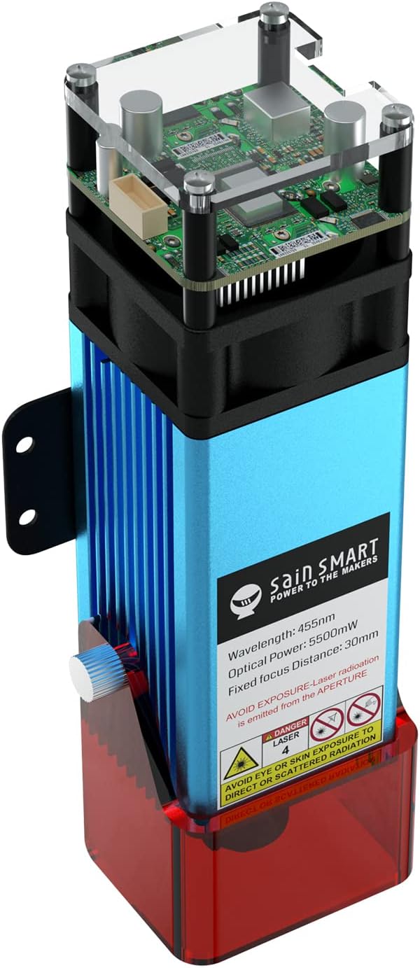 Genmitsu CFL55 Compressed Spot Laser Module, 5.5W FAC for Genmitsu CNC Routers R7996