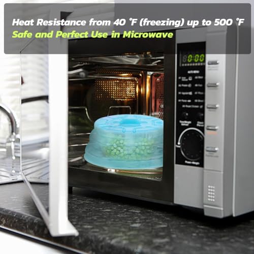 Silicone Microwave Cover with Steam Vents BPA Free T265